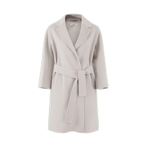 (Self-operated) Second-hand brand new unused Maxmara womens bathrobe style mid-length coat