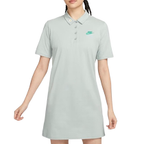 (Self-operated) Nike womens dress summer pure cotton knitted embroidered comfortable short-sleeved T-shirt HJ3949-041