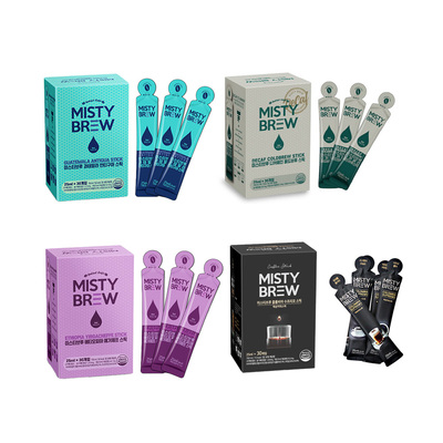 【自营】韩国原装进口MISTY BREW鲜萃浓缩咖啡液30支装