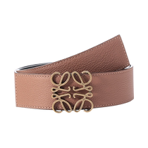 (Self-operated) LOEWE mens buckle double-sided belt belt 4cm E619238X12