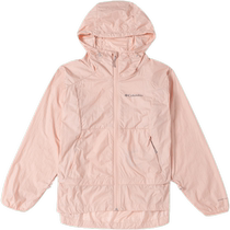 (Self-operated) Columbia Jacket Womens New Hooded Top Pink Breathable Casual Wear WR7710890