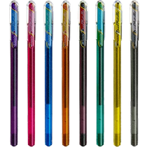 Pentel K110 Handbook Color Gel Pen High Gloss Metallic Marker Greeting Card Pen Painting Oil Pen Pearlescent Pen 1 0mm