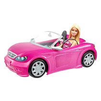 (Self-operated) Barbie Sparkling Pink Convertible Set Toy Doll Children Princess Birthday Gift Collection