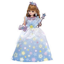 (travailleur autonome) TOMY MULTIMEKA SHINY STAR PRINCESS LIKA CHANGING DRESS LADY GIFT SUIT