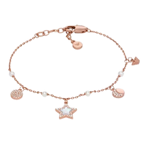(Self-operated) Zhou Yutong’s same Armani Star and Moon series star and moon pearl bracelet is an exquisite and high-end gift for his girlfriend