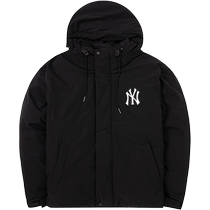 (self-employed) MLB down clothing for men and women Windproof Sportswear Warm Casual Wear with cap jacket 3ADJM0326