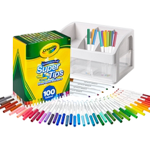 (Self-operated) Crayola 100-color washable watercolor pens childrens non-toxic student notebook painting pens