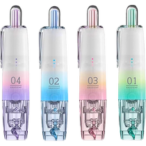 (自营)欧文修正带QSR-506 B作业涂改带中小学生专=用幻彩数字渐变系列笔式按动出芯360度自动导正可替换芯