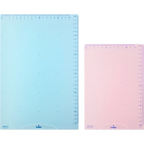 (自营)KOKUYO国誉夹纸垫板WSG-SJC22圆角磨砂光滑面防水可擦耐磨可做刻度尺Campus系列A4 A5