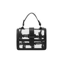 (Self-operated) JANE KLAIN bag womens new graffiti small square bag niche design shoulder bag gift