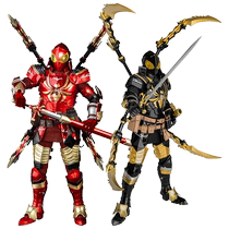 (Self-operated) Beast Kingdom Medieval Knight Spider-Man Joints Movable Figures Soldier Ornaments Peripheral Gifts