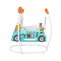 Fisher-Price 2-in-1 Multifunctional Happy Smart Play Car Jumping Park Toddler Baby Men and Women Anti-Rollover Car