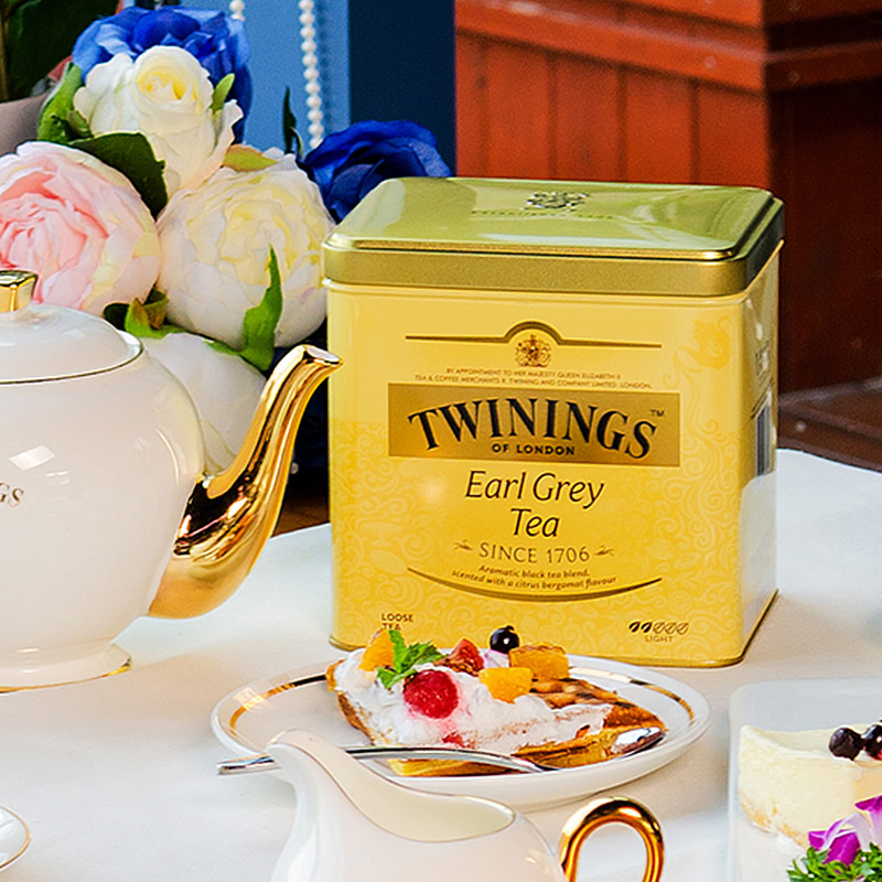 值哭！英国皇室百年御用茶：500g 川宁 豪门伯爵红茶 罐装