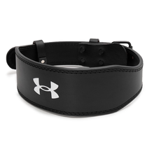 (Self-operated) UA Under Armor waist support new mens and womens fitness training protective gear black sports accessories
