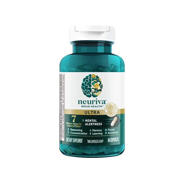 Neuriva ພະລັງງານສະຫມອງ ultra phosphatidylserine ສໍາລັບຜູ້ໃຫຍ່ໄວກາງຄົນແລະຜູ້ສູງອາຍຸການຮຽນຮູ້ແລະຄວາມຈໍາ 1 ຂວດ