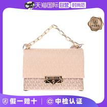 (Self-operated) Second-hand 99 new Michael Kors color-blocked PU (artificial leather) womens shoulder bag