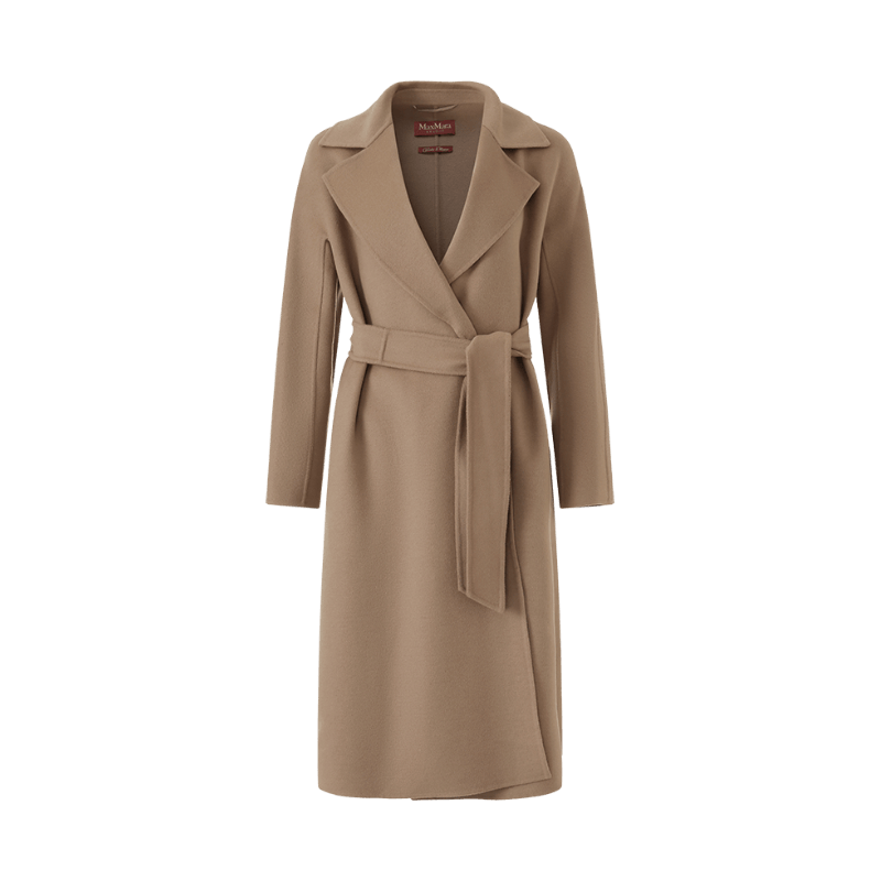【自营】MaxMara麦丝玛拉女士羊毛长款大衣外套 CLES