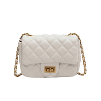 (Self-operated) JANE KLAIN high-end fashion rhombus chain crossbody bag 520 as a gift for your girlfriend