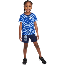 (Self-operated) Nike Nike short-sleeved shorts suit summer sports and leisure T-shirt for boys and girls FJ5172-010