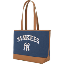 (Self-operated) MLB mens and womens bags couple bags new shoulder bags large-capacity tote bags casual backpacks