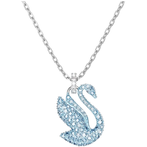 (Self-operated) Swarovski Necklace Big Swan Pendant Fashion Womens Clavicle Chain Sparkling 5660594