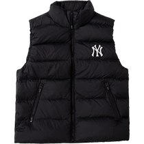 (Self-operated) MLB down vest for men and women NY large label warm jacket casual vest 3ADVB0226