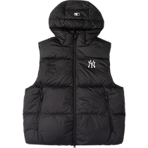 (self-employed) MLB down waistcoat for men and women with hat sportswear jacket blouses warm vest tide 3ADVB0436