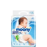 [Прямая эксплуатация] Moony Smooth Series Series -типа подгузники S84. Возмохой детская моча не мочи.
