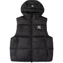 (self-salarié) MLB down waistcoat for male and female winter blouses chaudes gilet with cap down vest 3ADVB0436