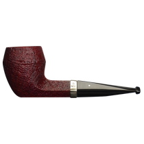 (Self-operated) UK The White Spot RUBY BARK 5104 silver ring briar wood pipe
