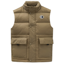 (Self-operated) converse childrens clothing boys warm down vest 2023 winter new vest jacket
