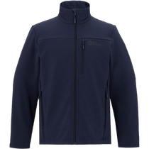 (Self-operated) Wolf Claw Soft Shell Jacket Mens Outdoor Sportswear Lined Fleece Windproof Thick Casual Jacket