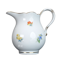 (travailleur autonome) German MEISSEN Mason porcelaine naturiste floraux peints dessiner 275 ans de pot de lait