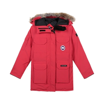 (Self-employed) Middle brand new not used canada goose lady even hat down coat big coat jacket
