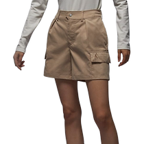 (Self-operated) Jordan Nike womens functional workwear woven fabric embroidered sports hot pants FN5682-244