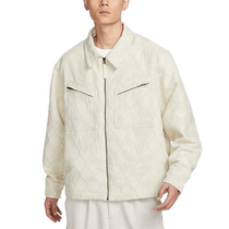 (Self-operated) Nike Mens Water-Repellent Woven Jacket Printed Jacket Layer Top FN2673-110