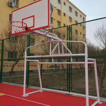 Football frame combination standard 5-a-side football goal basketball stand two-in-one basketball stand to accept customized door football