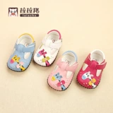 拉拉猪 Летние детские сандалии для раннего возраста для девочек, обувь, мягкая подошва, 6-12 мес., 1 лет