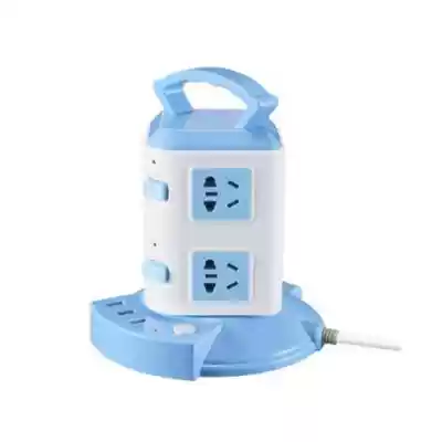 Two, three, four, five, four, five, vertical smart 3USB charging row socket