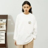 714street, весенняя японская толстовка, лонгслив, круглый воротник