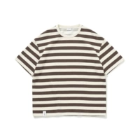 Коричневый короткий рукав