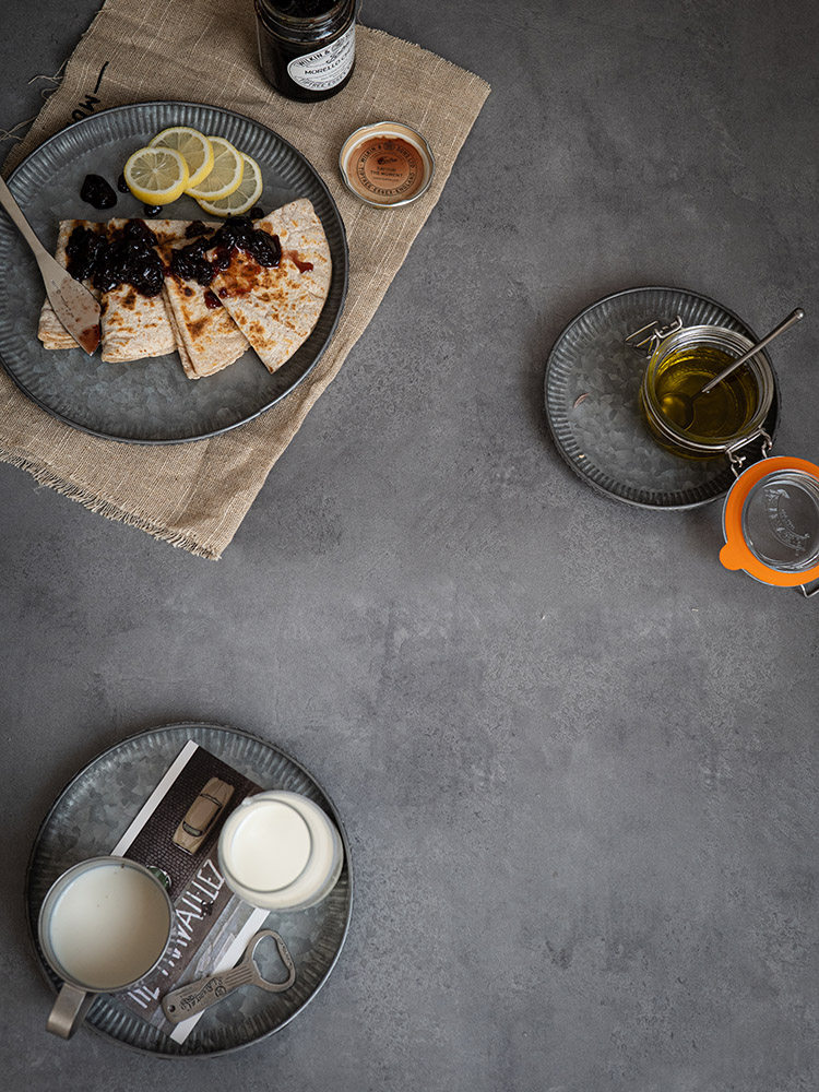 Photography Background Paper PVC Grey Old Cement Shooting Background Cloth Gourmet Background Board SW6545 Photo Props