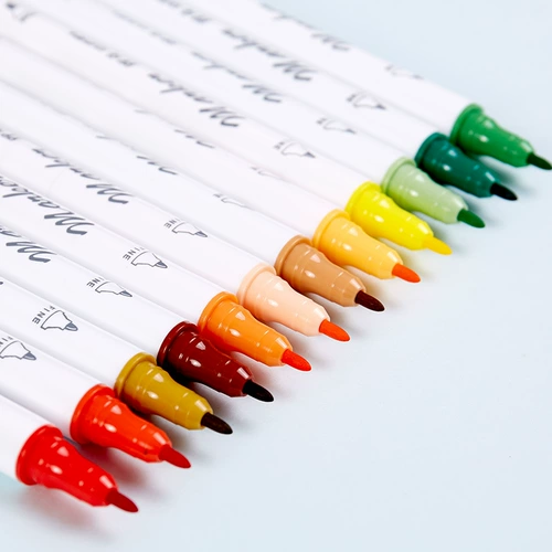 Маркер, детский комплект для школьников, фартук для рисования, мелки, 36 цветов, 24 цветов, ручная роспись, полный комплект