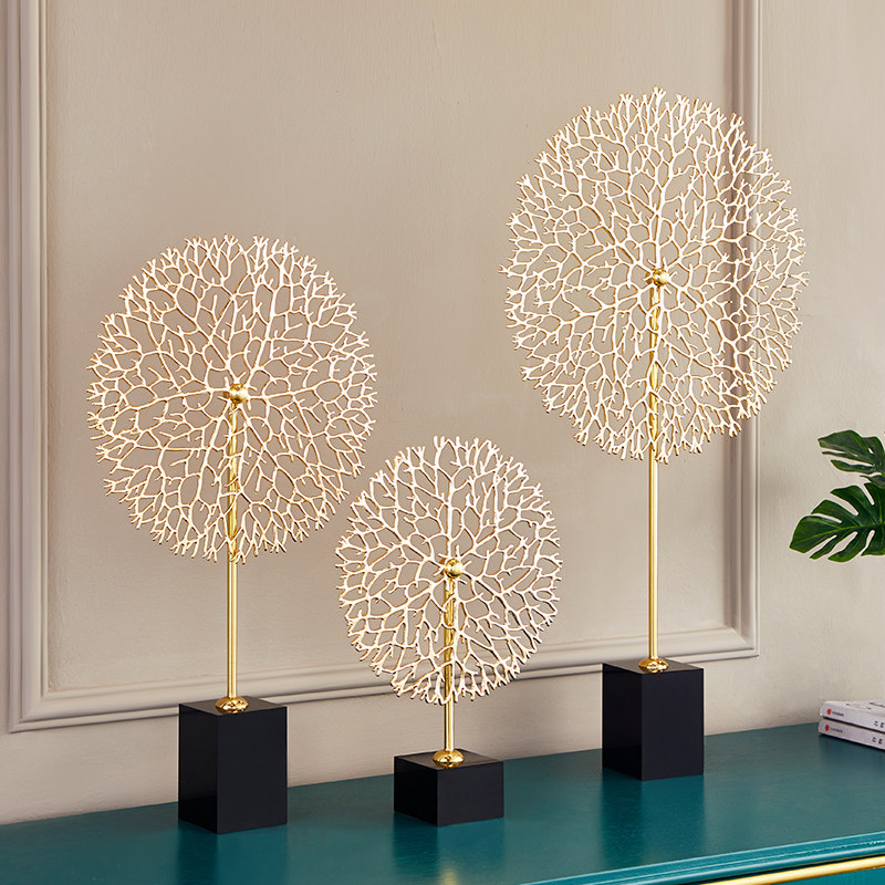 Nordic modern light luxury decoration decoration home living room porch lucky fortune tree desk handicraft decoration