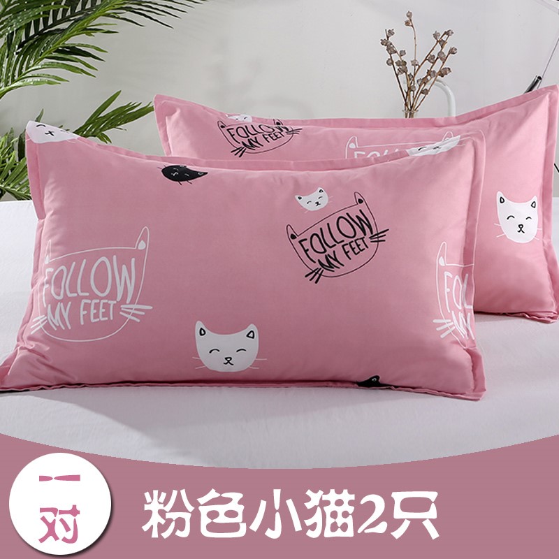 Một cặp gối vỏ gối mùa hè tăng cặp đôi gối đơn với học sinh gối gối bộ mùa hè - Gối trường hợp gối cao su non