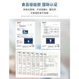 Силиконовый портативный складной ополаскиватель для рта для путешествий