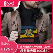 Cinereplicas Harry Potter Scarf Genuine peripheral Hogwarts badge Tassel scarf Lightweight and warm
