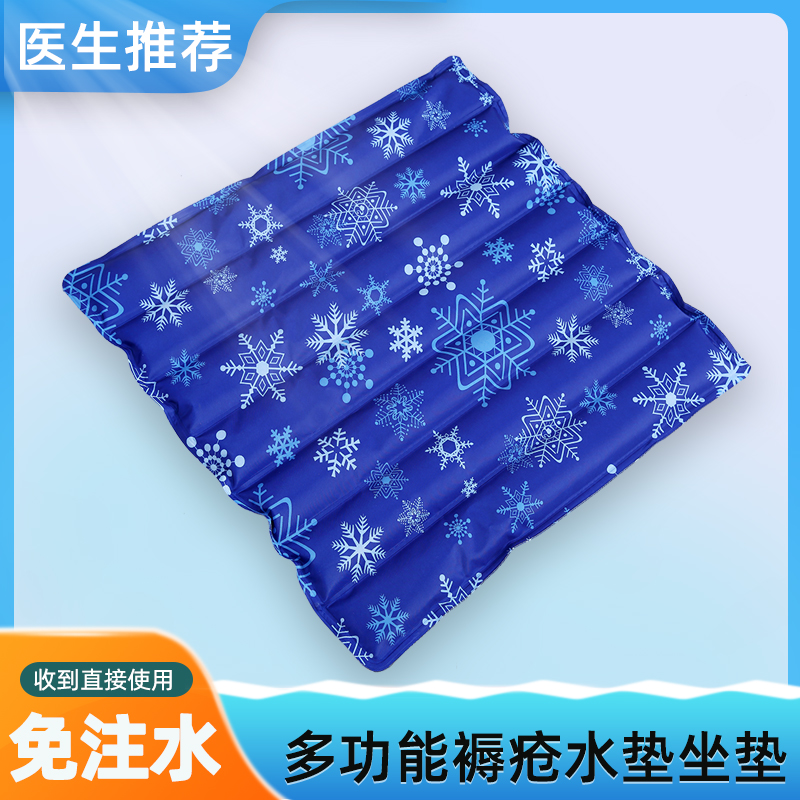 Ice Mat Cushion Seniors Bedsores Waterproof Care Water Cool Cushion Free Water Injection Summer Cool Water Cushions Butt Ice Cool Water Bags