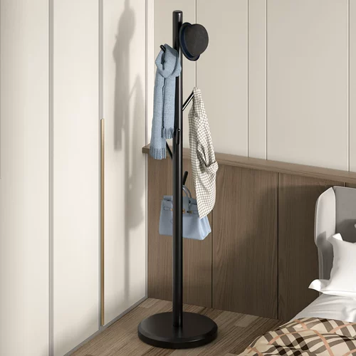 Стоичка для плащ Следуйте за спальней, где гостиная гостиная, крылат на крышке, домашняя однополосная вертикальная подвесная вешалка