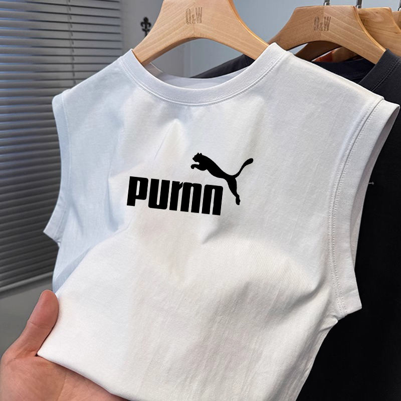 Outlet Store Summer Pure Cotton Short-Sleeve Men's Vest 2026 New Style Sleeveless Sports Casual T-Shirt Trendy Top Outlet Store Summer Pure Cotton Short-Sleeve Men's Vest 2026 New Style Sleeveless Sports Casual T-Shirt Trendy Top
